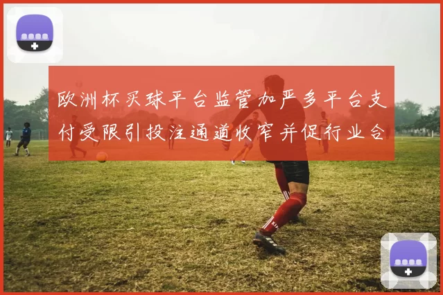 欧洲杯买球平台监管加严多平台支付受限引投注通道收窄并促行业合规调整